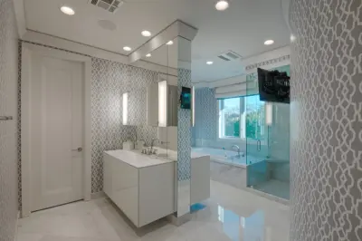 Restroom Installations — Countertop Installation Services project by Young Brothers