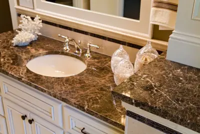 Restrooms — Countertop Installation Services project by Stone Countertop Outlet/Granite-Tops
