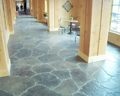 Cement Flooring — Countertop Installation Services project by Absolute Concrete Artisans