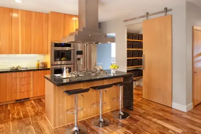 Happy Valley Emerald Pearl Granite — Countertop Installation Services project by De La Tierra, INC