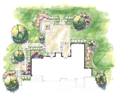 Property Master Plan — Landscape Design project by Bruno Design Associates