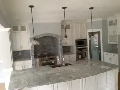 Stonework — Countertop Installation Services project by Tardiff Builders
