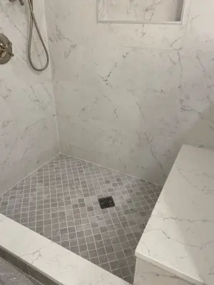 Master Bathroom Renovation by Bonetti Tile