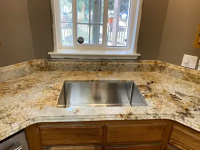 Colonial Gilding — Countertop Installation Services project by West Coast Monument & Sign LLC