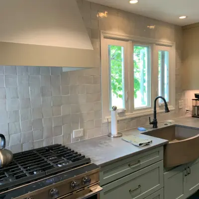 Jeff and Michelle's Culinary Space - Private Residence by Tile Sensations