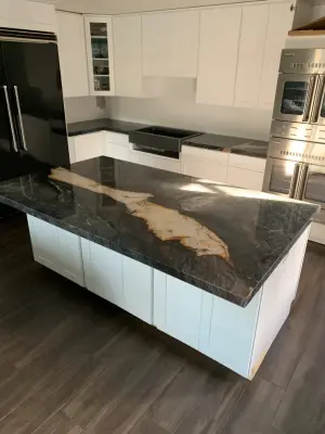 Quartzite Countertops for Kitchens — Countertop Installation Services project by CMG Granite And Stone Inc.