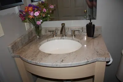 Kashmir's Golden Treasure — Countertop Installation Services project by Tatanka Stone Inc.