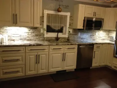 Culinary Space Renovation — Countertop Installation Services project by Natural Valley Recycled Granite