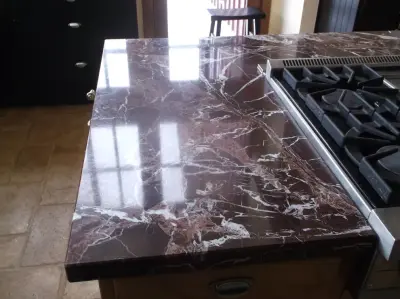 Countertop Honing and Polishing for Kitchens — Countertop Installation Services project by Steammaster