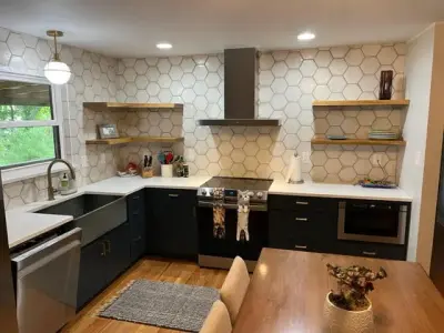 Nate and Cat's Culinary Space - Private Residence, Knoxville by Tile Sensations