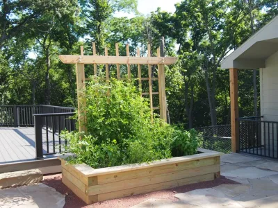 Functional Garden Retreat — Landscape Construction project by Kinghorn Gardens in Omaha