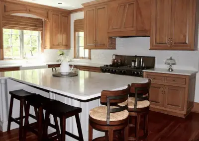 Kitchen with Subway Tiles and Quartz Countertops by Dalton Carpet One Floor & Home
