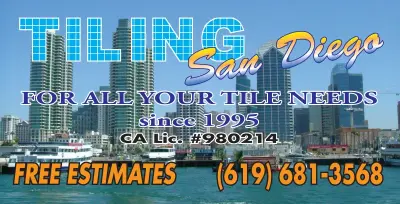 Tiling San Diego - Kitchen Remodeling in la Mesa, CA