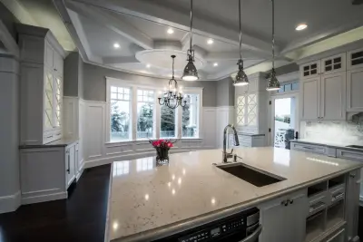 Vancouver Home Kitchen and Bathrooms by American Marble & Granite