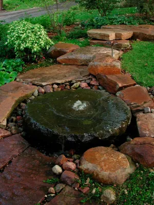 Contemporary Woodland Residential Garden — Landscape Construction project by Kinghorn Gardens in Omaha