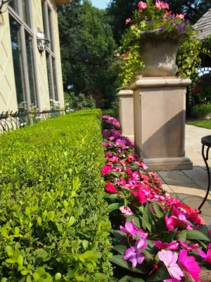 Small Space Italian Getaway — Landscape Construction project by Kinghorn Gardens in Omaha