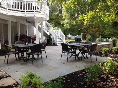A Great Entertaining Area — Landscape Construction project by Kingstowne Lawn & Landscape