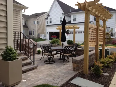 Urban Outdoor Living — Landscape Construction project by Kingstowne Lawn & Landscape