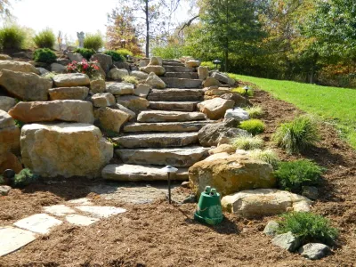 Knob Hill Landscape Co. - Retaining Wall Construction in Springfield, IL