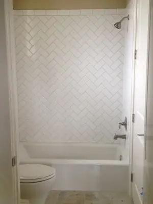 Bathroom Tile Installation by Aggieland Carpet One