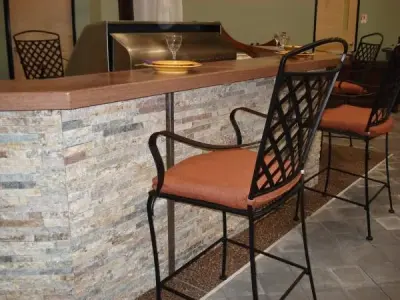 Feature Walls — Countertop Installation Services project by A&E Recycled Granite, LLC