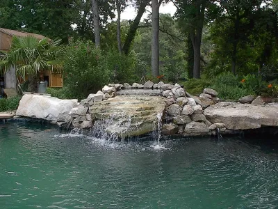 Gardenwood Park, Virginia Beach VA — Landscape Construction project by Koizilla Monster Ponds Inc