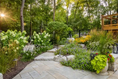 Organic Pool Design — Landscape Design project by Bruss Landscaping, Inc.