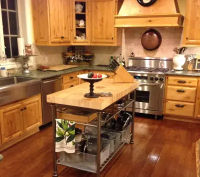 Armani Premium Hard Maple End Grain Butcher Block Countertop — Countertop Installation Services project by Armani Fine Woodworking
