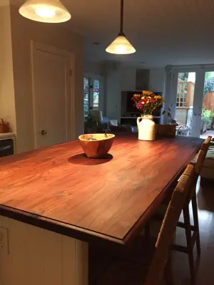 Armani Premium Walnut Wide Plank Countertop — Countertop Installation Services project by Armani Fine Woodworking