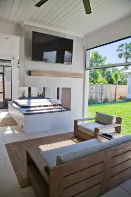 Atlantic Beach Outdoor Retreat — Countertop Installation Services project by Concrete Commander
