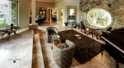 Travertine Flooring Tiles by Granite Division Inc.
