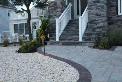 Beach Home New Landscape — Landscape Construction project by L.B. Forcellati & Sons, Inc.