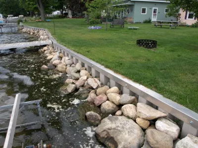 Shore Line Restoration by LandTechwmi LLC