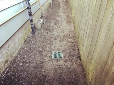 Subsurface Drainage — Landscape Construction project by Lakeview's Grass Doctors