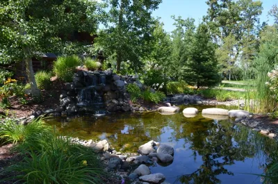 Pine Beach Peninsula water feature — Landscape Construction project by Landsburg Landscape Nursery