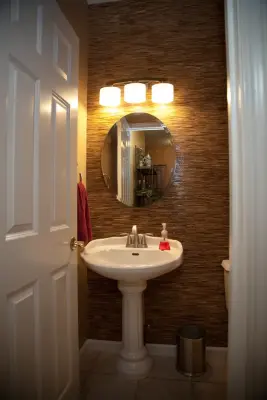 Restrooms by Luitjohan's Flooring America
