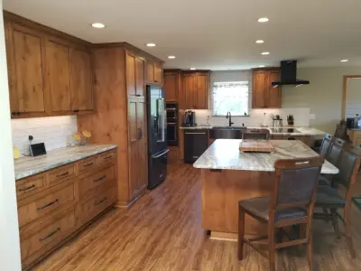Kitchen in Battle Ground WA — Countertop Installation Services project by American Marble & Granite