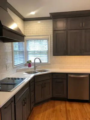 Stylish Contemporary Kitchen Remodel by Dalton Carpet One Floor & Home