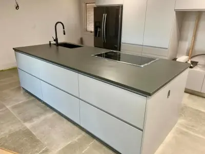 Obsidian Countertops by Garden State Soapstone