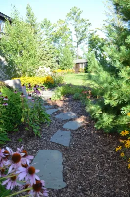 Foundation plantings — Landscape Construction project by Landsburg Landscape Nursery