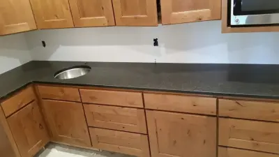 Stone Bar Countertops — Countertop Installation Services project by Creative Surfaces Countertops