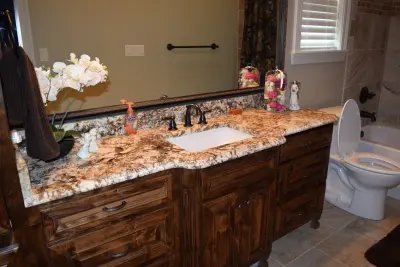 Polished Normandy Stone by Sheppard's Countertops