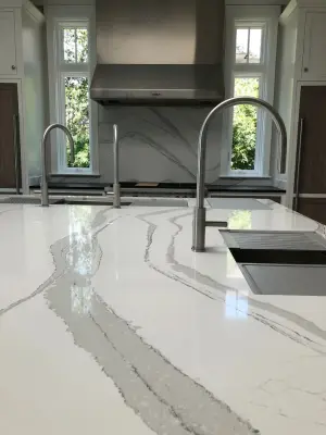 Cambria Countertop Installation at Hilton Head Contemporary — Countertop Installation Services project by Prestige Stone & Tile