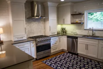 Oklahoma City Classic White Kitchen Remodel — Countertop Installation Services project by Hōm Kitchen + Bath