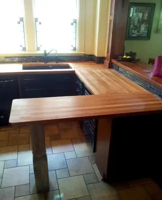 Cherry Cove — Countertop Installation Services project by Alexander Butcher Block