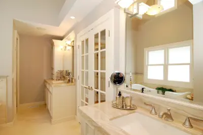 Bathroom | Schmidt Cabinets and Furniture — Countertop Installation Services project by Granite Creations | Schmidt Furniture & Cabinetry