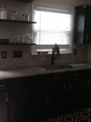 Collins Stone and Backsplash by The Stone Studio