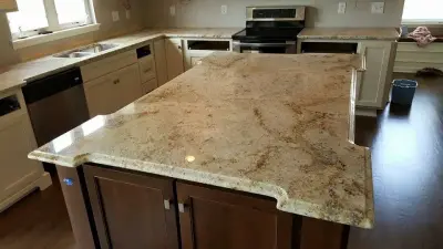 Granite / Colonial Gold Variant by Indy Custom Stone