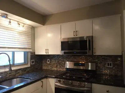 Total Kitchen Renovation — Countertop Installation Services project by Bonetti Tile