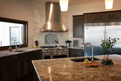 Modern Culinary Space — Countertop Installation Services project by Granite Concepts